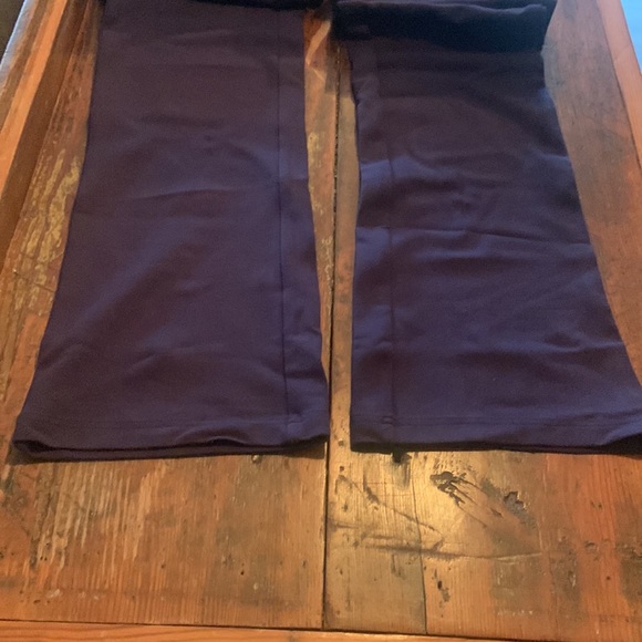 Bodilove Womens Super Stretchy Pull On Boot Leg Dress Pants Navy Size 4 - Picture 4 of 5